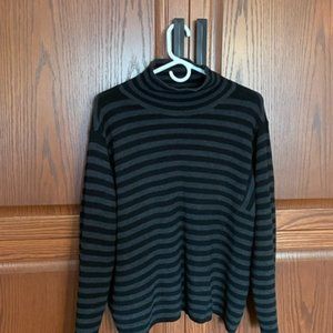 Eileen Fisher Merino Turtleneck Box-top Sweater